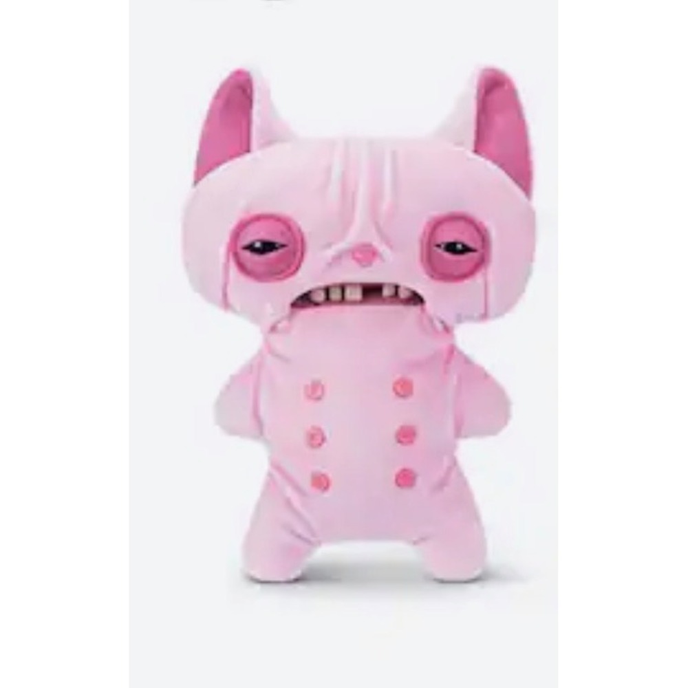 Zuru Fuggler Alley Cats Wrinkle McStinkles 9 Inch Plush Toy - Pink